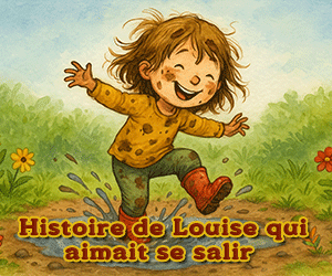 Histoire à lire ou à écouter en ligne : histoire de Louise qui aimait se salir