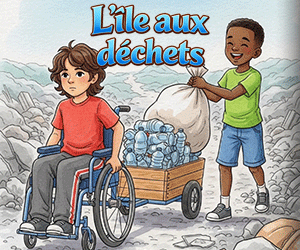 L'île aux déchets, histoire illustrée à lire ou à écouter en ligne