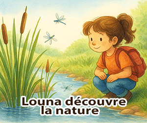 Histoire à lire ou à écouter : Louna découvre la nature
